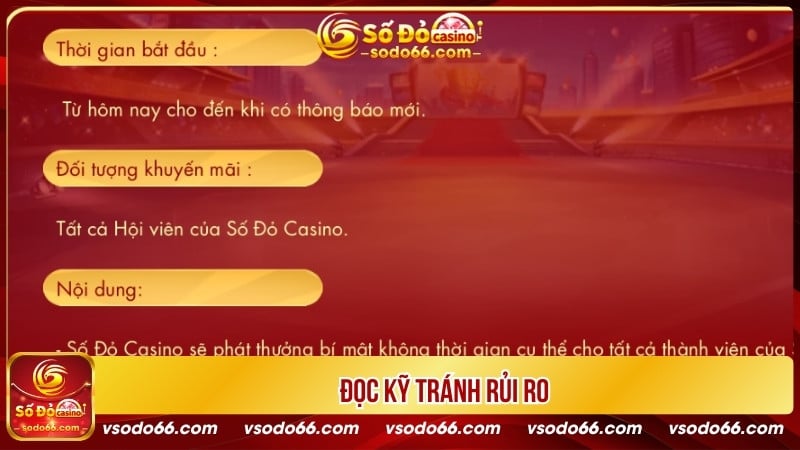 Đọc kỹ tránh rủi ro