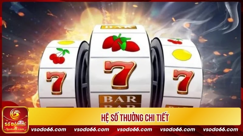 Hệ số thưởng chi tiết