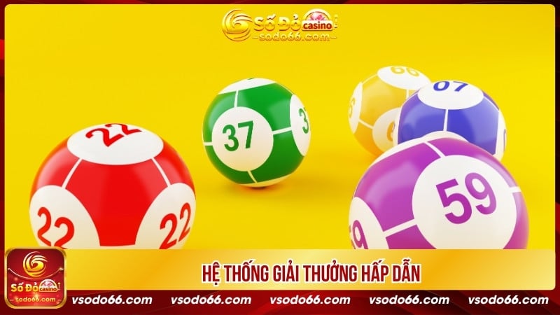 Hệ thống giải thưởng hấp dẫn