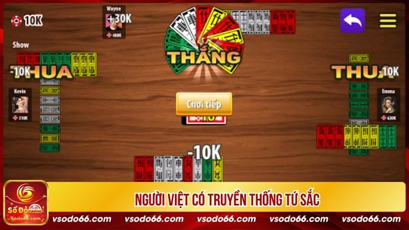 Người việt có truyền thống tứ sắ