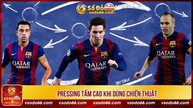 Pressing tầm cao khi dùng chiến thuật