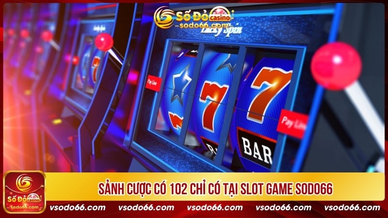 Sảnh cược có 102 chỉ có tại Slot game SODO66