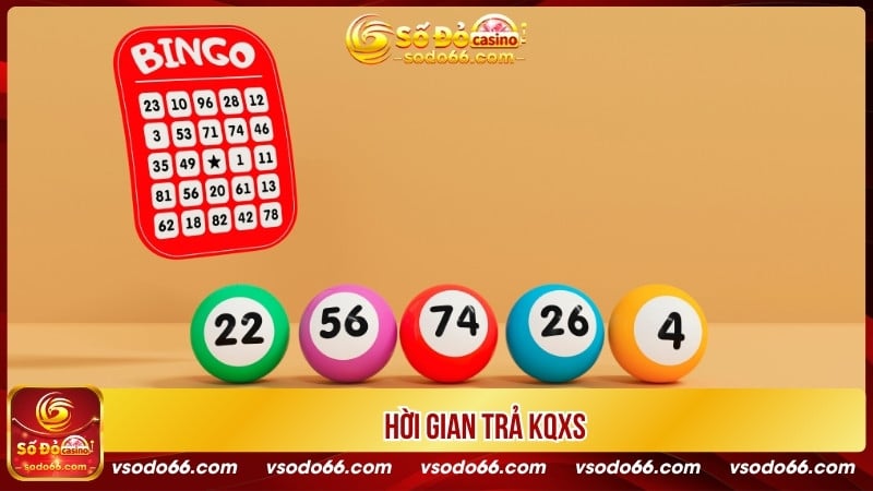 Thời gian trả KQXS