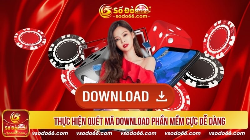 Thực hiện quét mã download phần mềm cực dễ dàng