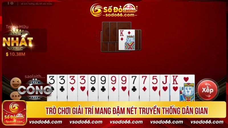 Trò chơi giải trí mang đậm nét truyền thống dân gian